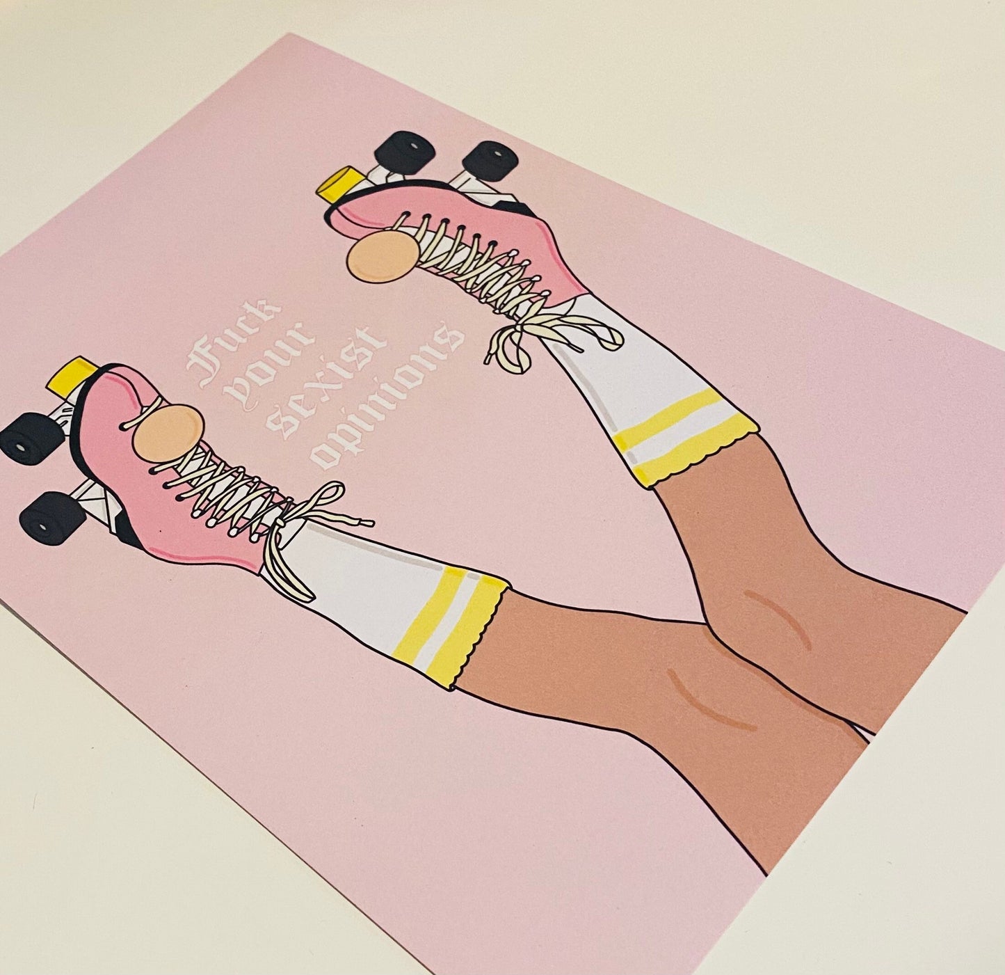F your sexist opinions // A5 print