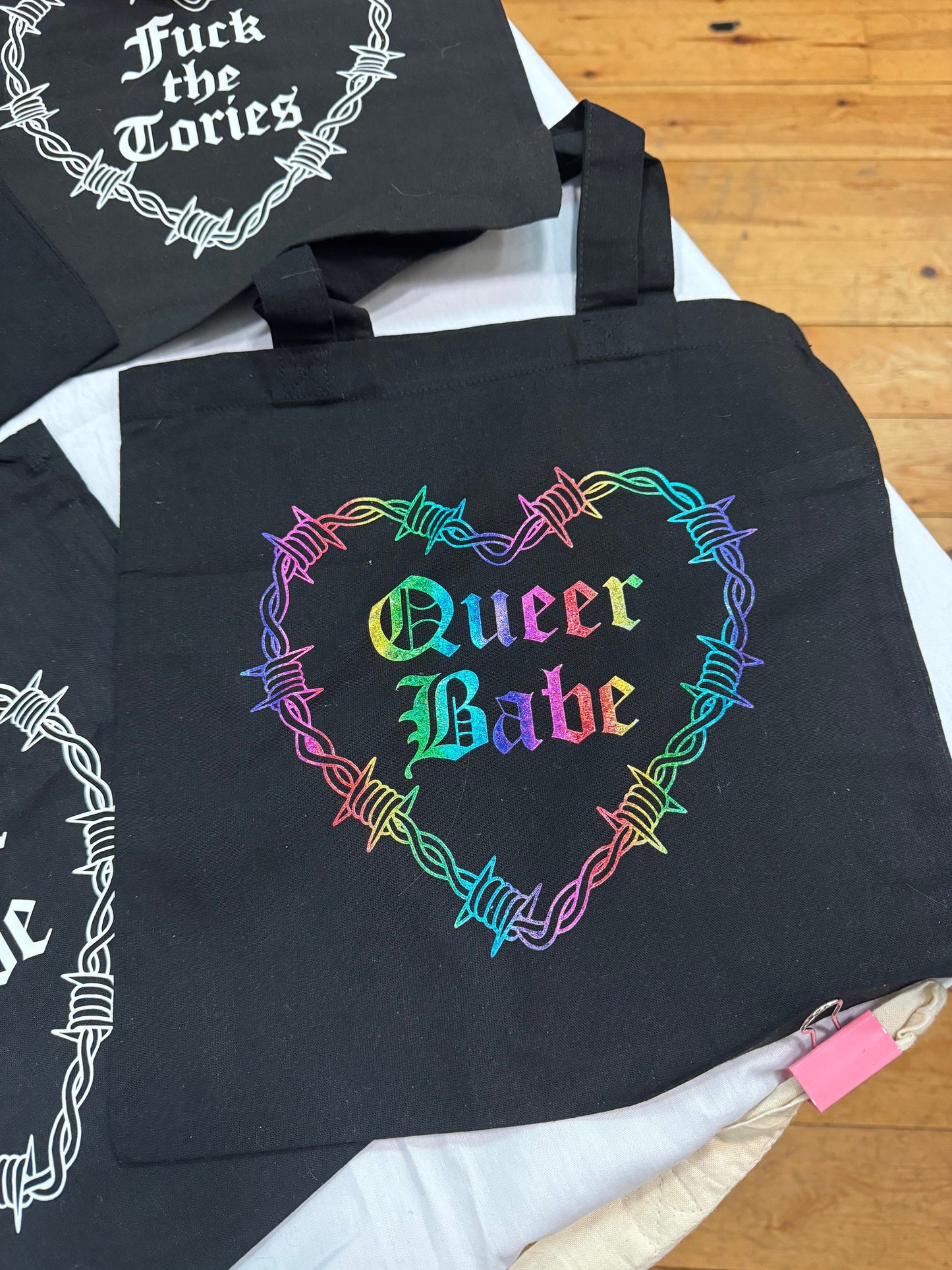 Queer Babe // Mini Tote Bag
