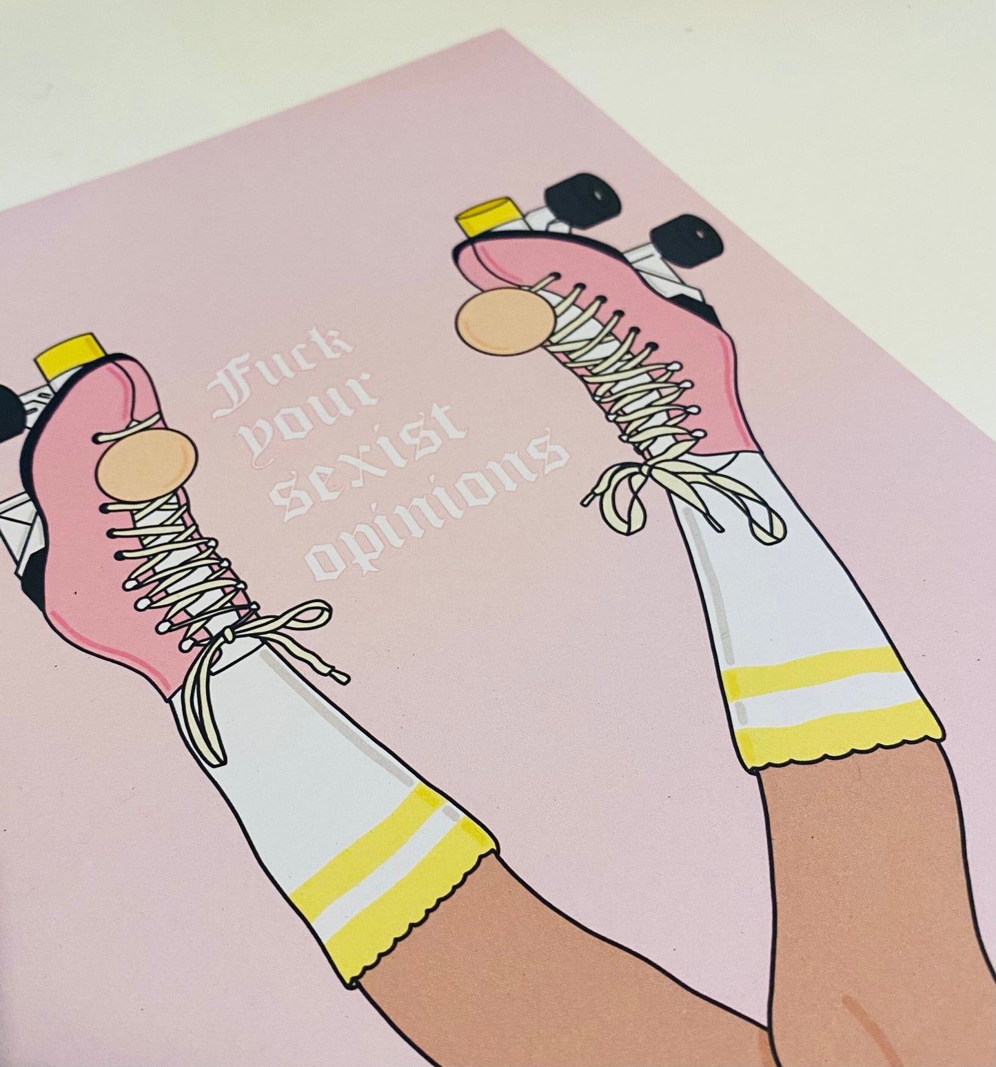 F your sexist opinions // A5 print